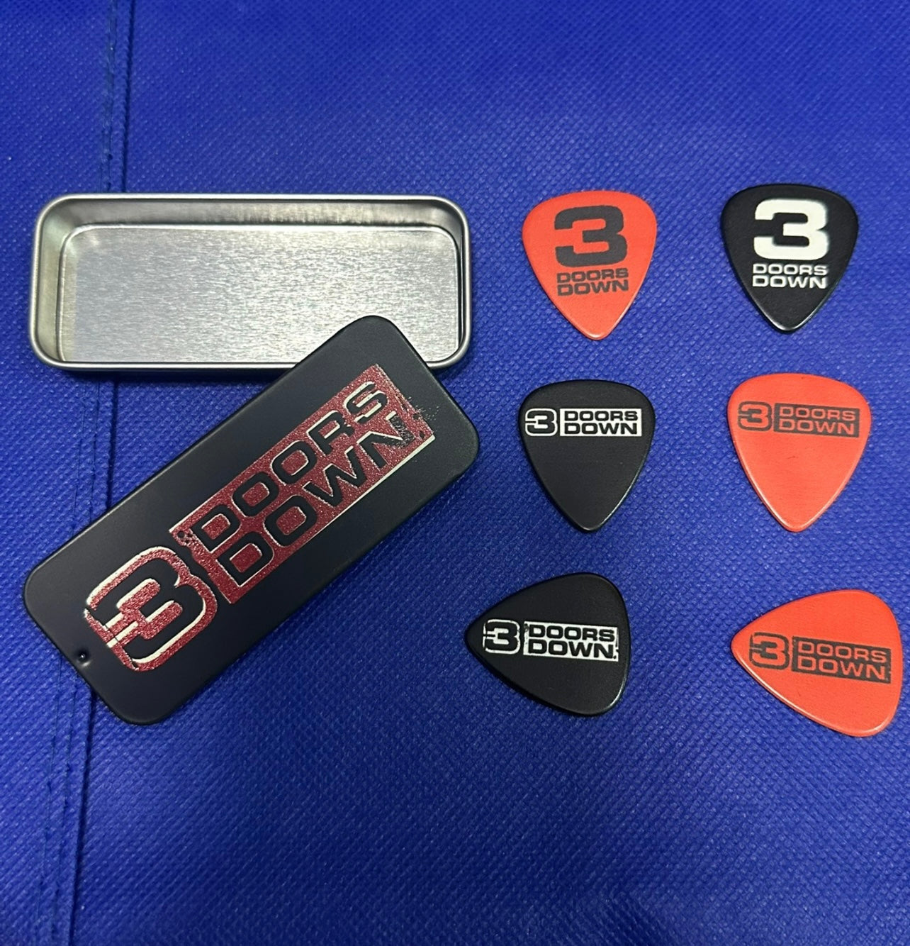 3 Doors Down Guitar Pick Set 2024 Tour 吉他撥片套裝 三重門 2024 演唱會專屬