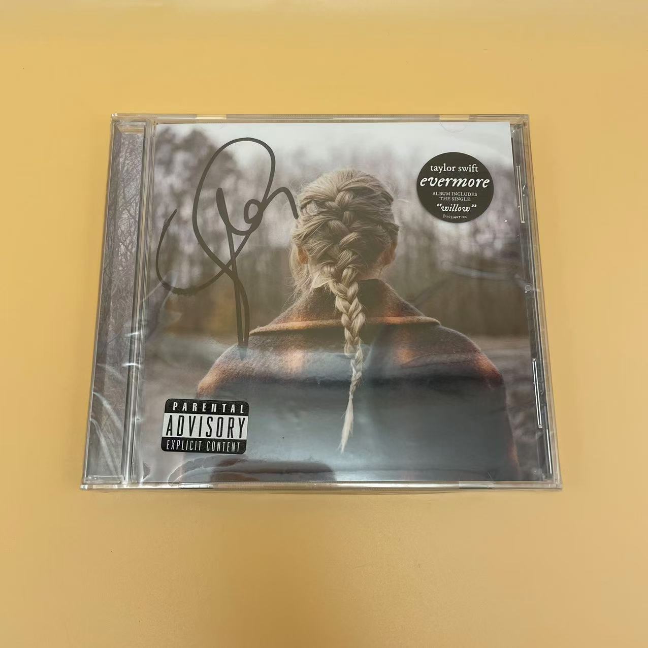 Taylor Swift evermore Signed CD - Perfect Signature