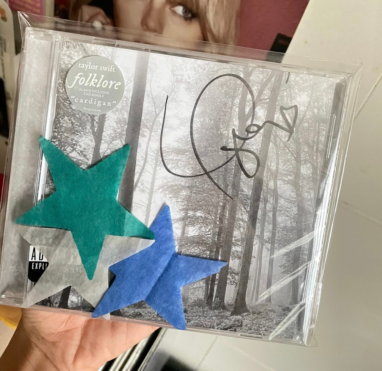 TaylorSwift Folklore FirstBatch SignedCD