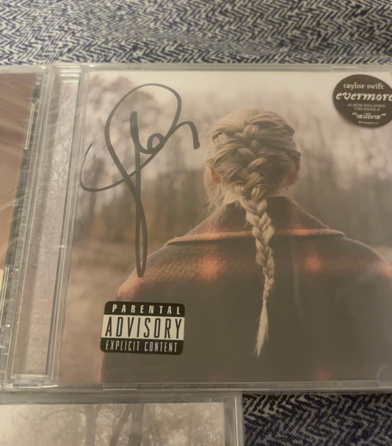 Taylor Swift – Folklore, Evermore, and Fearless (Taylor’s Version) Signed CD Bundle