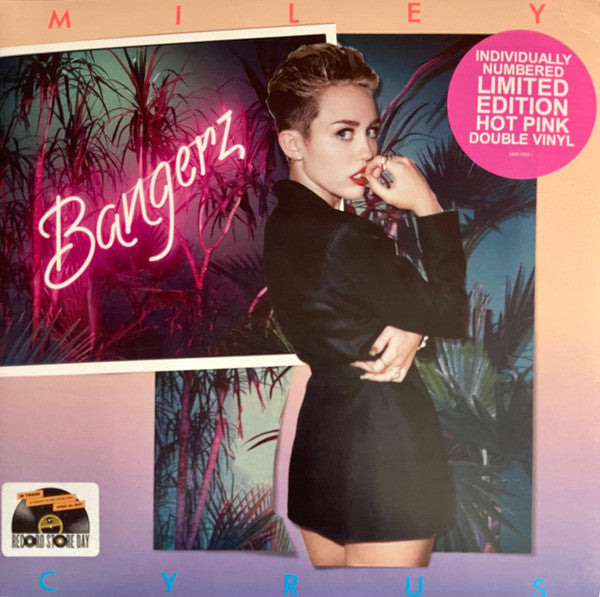 Miley Cyrus : Bangerz (2xLP, Album, RSD, Ltd, Num, RE, Pin)