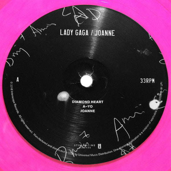 Lady Gaga : Joanne (2xLP, Album, Dlx, Ltd, Pin)