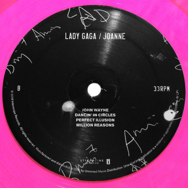 Lady Gaga : Joanne (2xLP, Album, Dlx, Ltd, Pin)