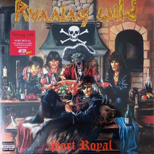 Running Wild : Port Royal (LP, Album, RE, RM, 180)