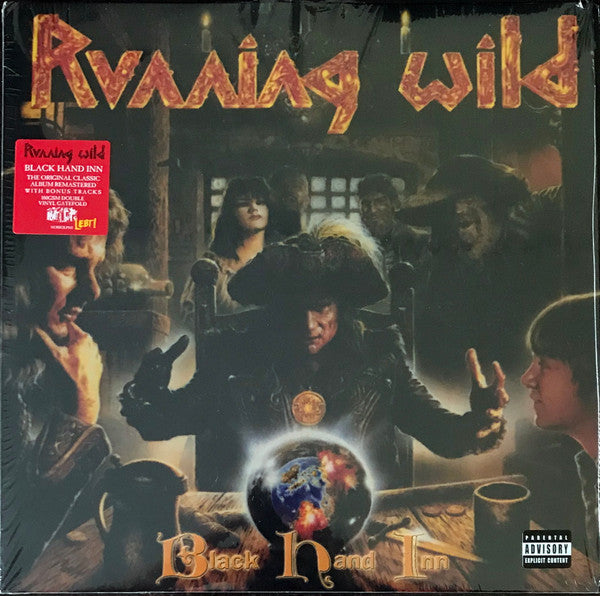 Running Wild : Black Hand Inn (2xLP, Album, RE, RM, Gat)