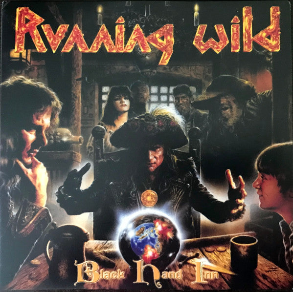 Running Wild : Black Hand Inn (2xLP, Album, RE, RM, Gat)