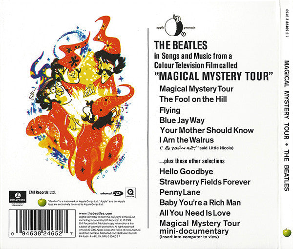 The Beatles : Magical Mystery Tour (CD, Album, Comp, Dlx, Enh, Ltd, RM, RP, Dig)