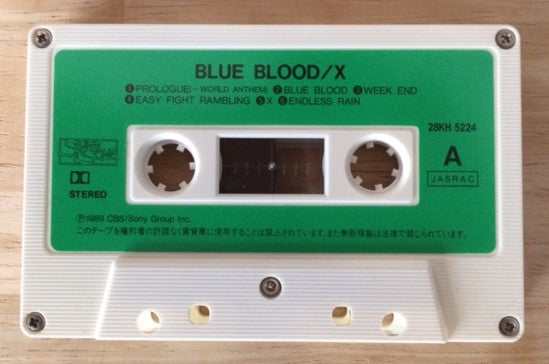 X* : Blue Blood (Cass, Album)