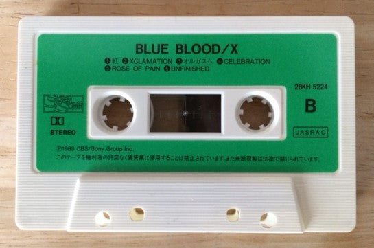 X* : Blue Blood (Cass, Album)