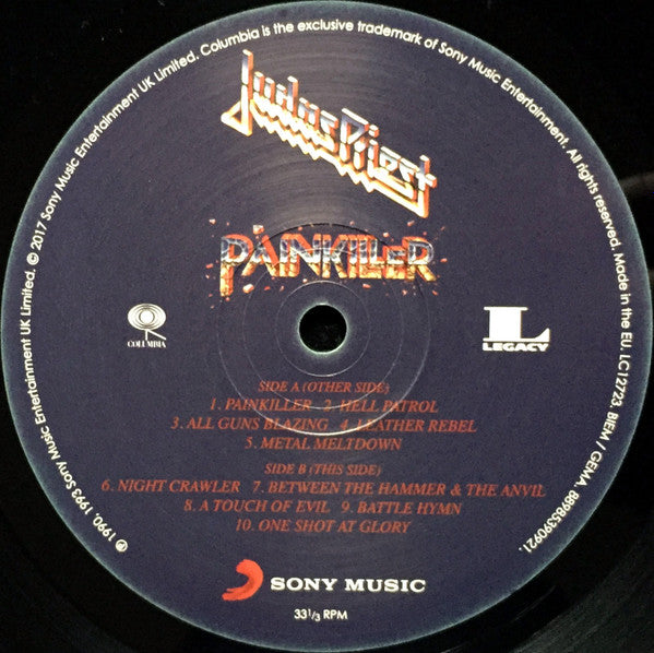 Judas Priest : Painkiller (LP, Album, RE, 180)