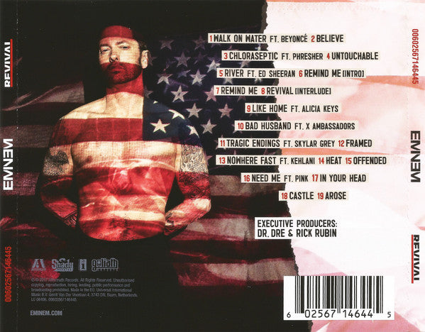 Eminem : Revival (CD, Album)