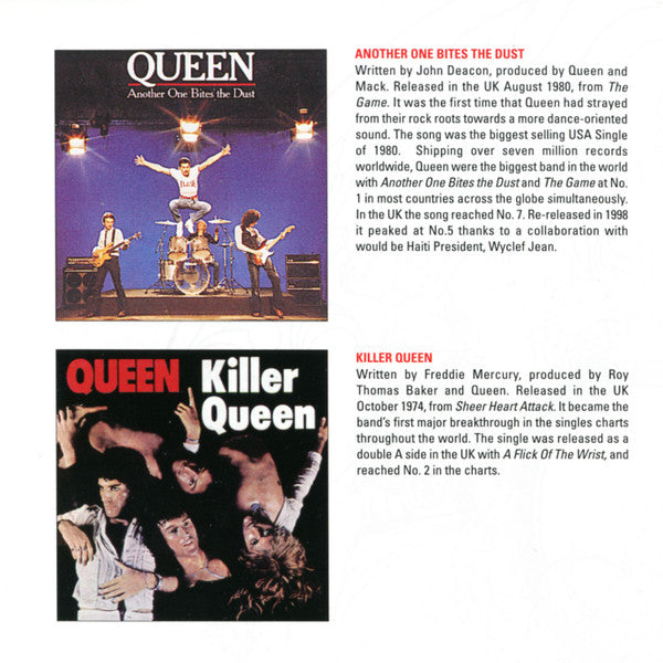 Queen : Greatest Hits (CD, Comp, RE, RM, RP)