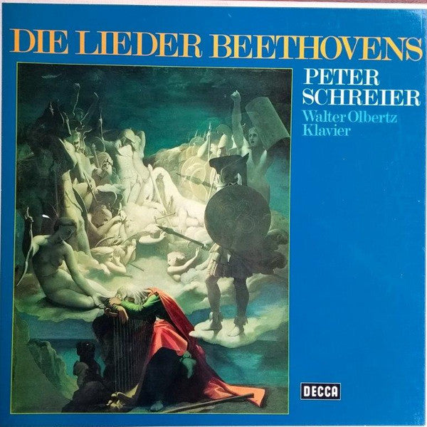 Ludwig van Beethoven, Peter Schreier, Walter Olbertz : Die Lieder Beethovens (4xLP)