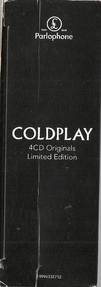 Coldplay : 4CD Catalogue Set (Box, Comp, Ltd + 4xCD, Album)