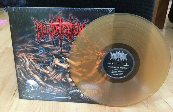 Mortification : Scrolls Of The Megilloth (LP, Album, Och)