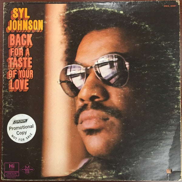 Syl Johnson : Back For A Taste Of Your Love  (LP, Album)