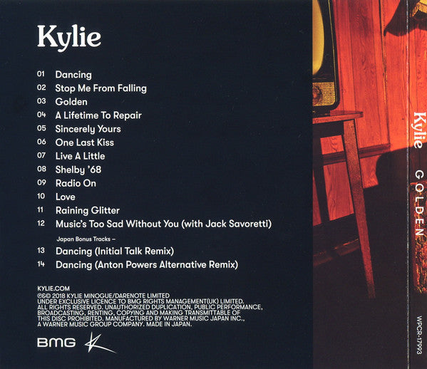 Kylie Minogue : Golden (CD, Album)