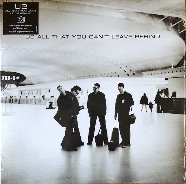 U2 : All That You Can't Leave Behind (LP, Album, RE, RM, 180)