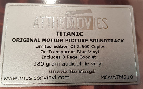 James Horner : Titanic (Music From The Motion Picture) (2xLP, Album, Ltd, Num, RE,  18)