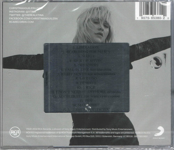 Christina Aguilera : Liberation (CD, Album)