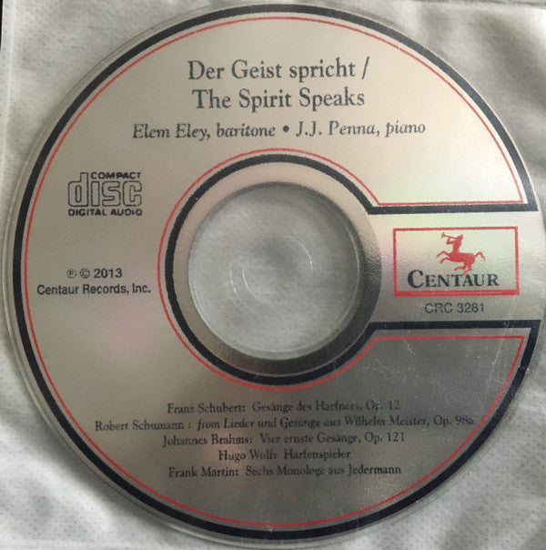 Elem Eley, J.J. Penna : Der Geist spricht / The Spirit Speaks (CD, Album)