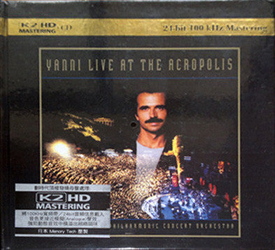 Yanni (2) With The Royal Philharmonic Concert Orchestra : Live At The Acropolis (CD, Album, RE, RM, K2H)