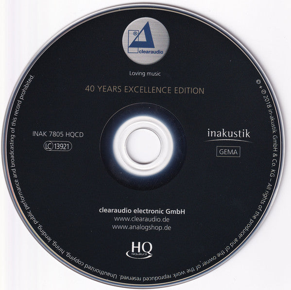 Various : Clearaudio - 40 Years Excellence Edition (CD, Comp, HQC)