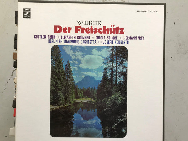 Weber* / Gottlob Frick, Elisabeth Grümmer, Rudolf Schock, Hermann Frey, Berlin Philharmonic Orchestra* : Der Freischütz (Box + 2xLP)