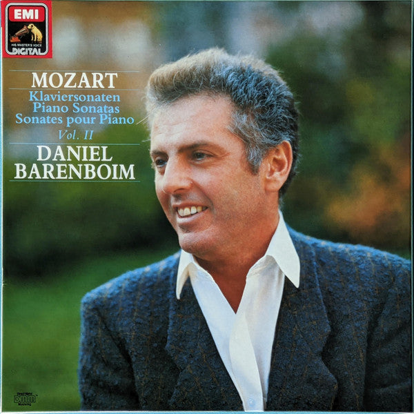 Mozart* - Daniel Barenboim : Klaviersonaten - Piano Sonatas - Sonates Pour Piano Vol. II (3xLP, Album + Box)