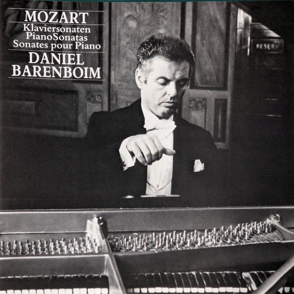 Mozart* - Daniel Barenboim : Klaviersonaten - Piano Sonatas - Sonates Pour Piano Vol. II (3xLP, Album + Box)