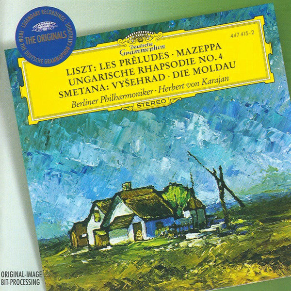 Franz Liszt, Bedřich Smetana - Berliner Philharmoniker, Herbert von Karajan : Les Préludes · Mazeppa / Ungarische Rhapsodie No. 4 · Vyšehrad · Die Moldau (CD, Comp, RM)