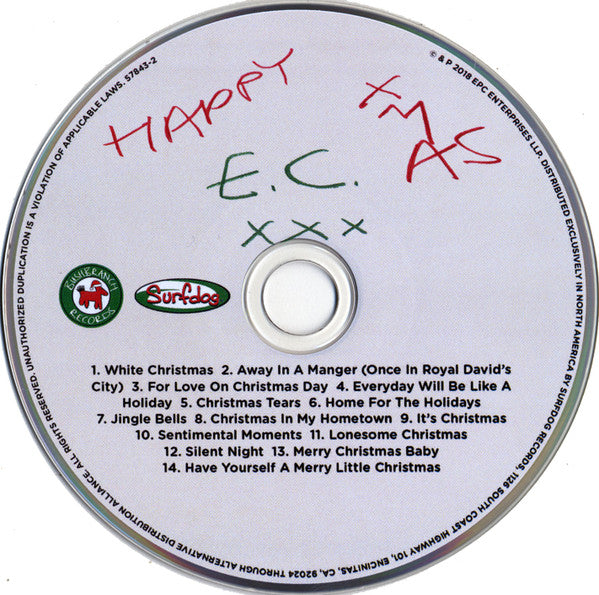 Eric Clapton : Happy Xmas (CD, Album)