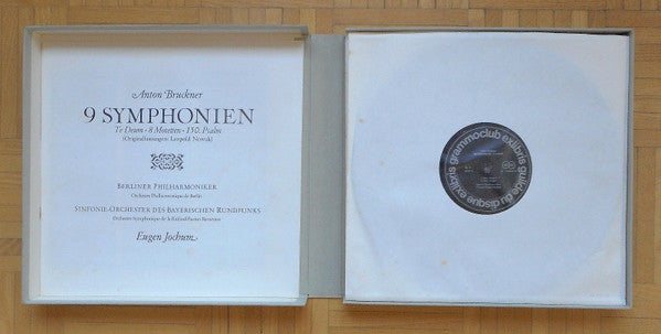 Anton Bruckner / Berliner Philharmoniker, Symphonie-Orchester Des Bayerischen Rundfunks, Eugen Jochum : 9 Symphonien / Te Deum / 8 Motetten / 150. Psalm (14xLP + Box)