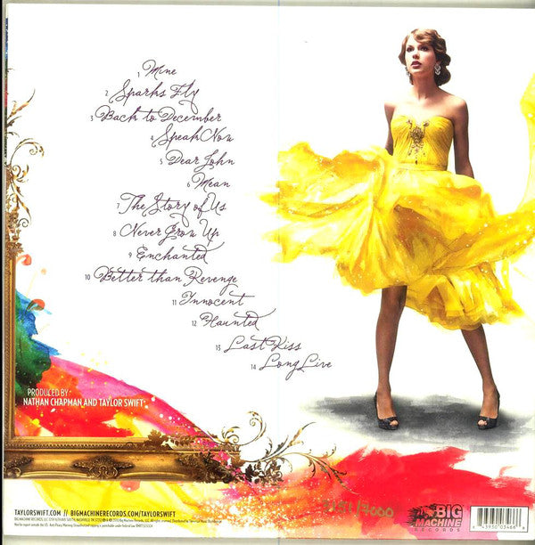 Taylor Swift : Speak Now (2xLP, Album, RSD, Ltd, Num, RE, Smo)