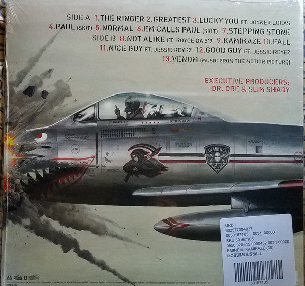 Eminem : Kamikaze (LP, Album, Oli)