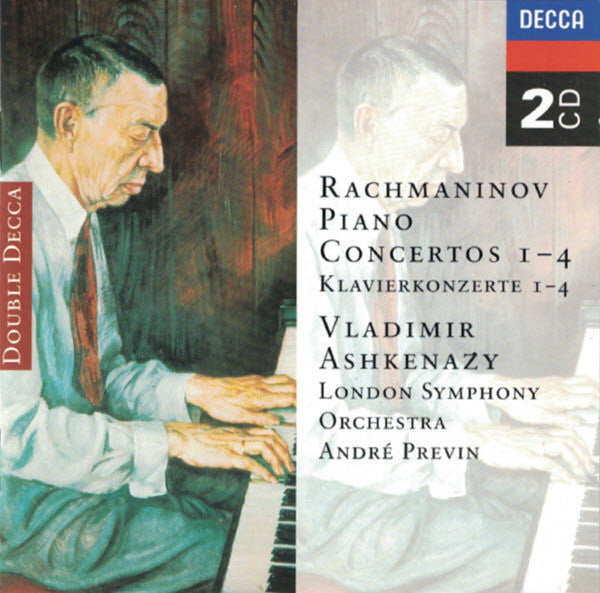 Rachmaninov* - Vladimir Ashkenazy, London Symphony Orchestra, André Previn : Piano Concertos 1-4 (2xCD, Comp, RE, RM)