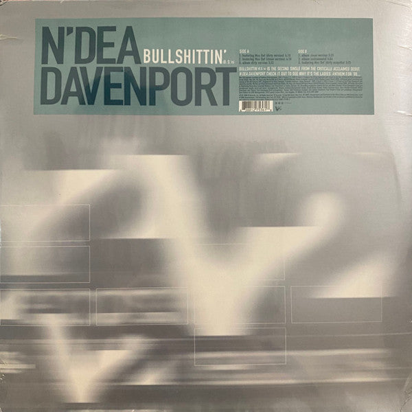 N'Dea Davenport : Bullshittin' (12")