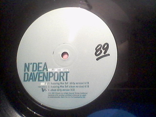 N'Dea Davenport : Bullshittin' (12")