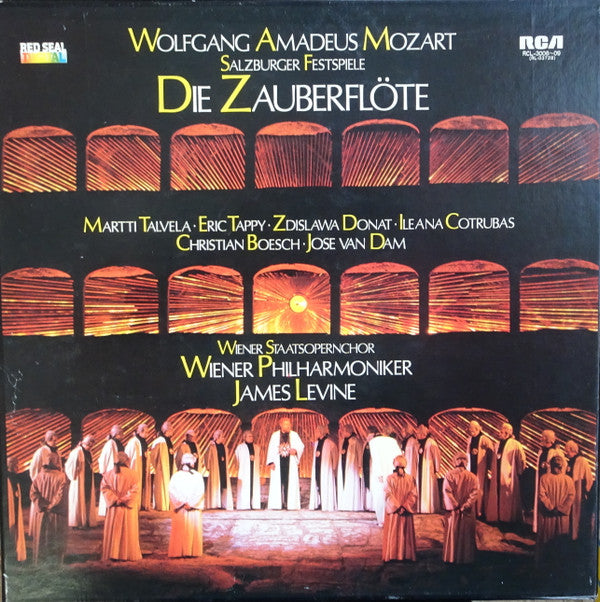 Wolfgang Amadeus Mozart, James Levine (2), Wiener Staatsopernchor, Wiener Philharmoniker : Die Zauberflöte (4xLP)