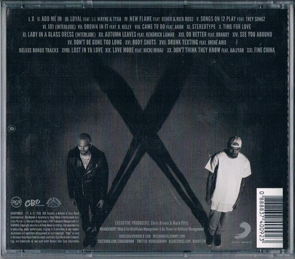 Chris Brown (4) : X (CD, Album, Dlx)