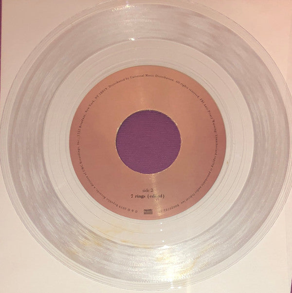 Ariana Grande : 7 Rings (7", Single, Ltd, Cle)