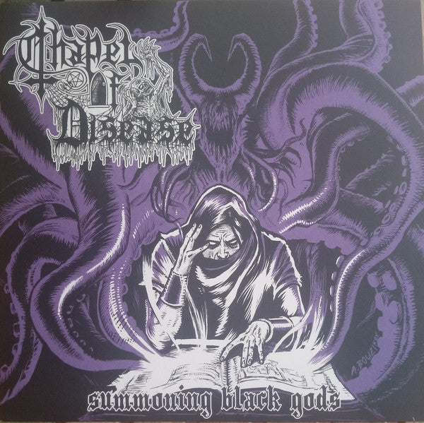 Chapel Of Disease : Summoning Black Gods (LP, Album, Ltd, RE, Pur)