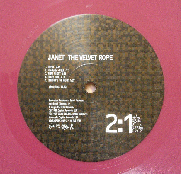 Janet Jackson : The Velvet Rope (2xLP, Album, Ltd, RE, Dee)