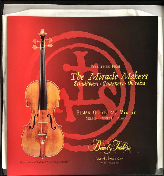 Elmar Oliveira, Nelson Padgett : Selections From The Miracle Makers (LP, Album, Ltd, DMM + CD + Box)