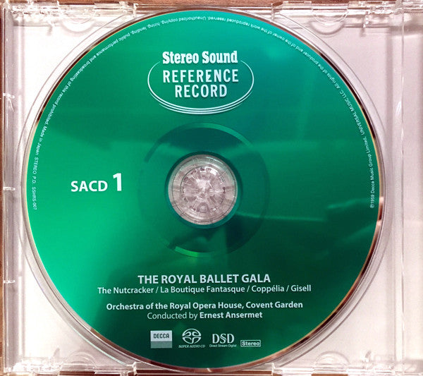 Ernest Ansermet : The Royal Ballet Gala Performances (2xSACD, Album, Ltd, RE, RM + 2xCD, Album, Ltd, RE,)