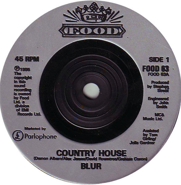 Blur : Blur's Country House (7", Single)