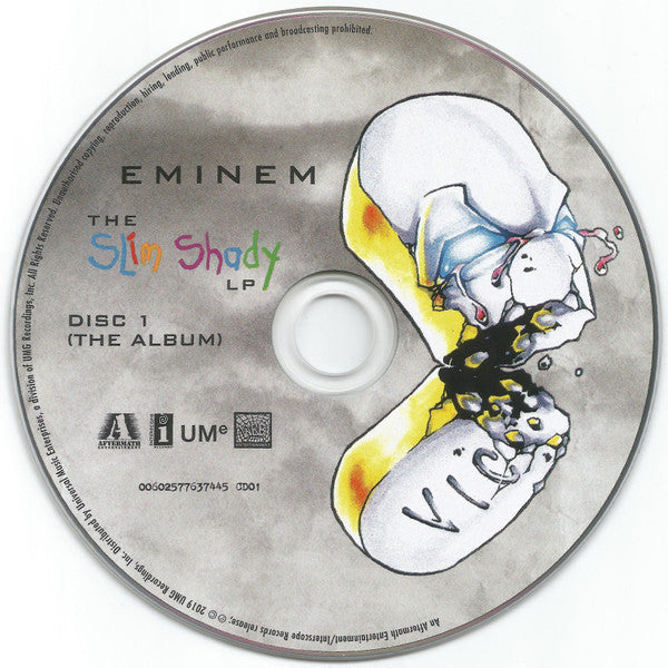 Eminem : The Slim Shady LP (Expanded Edition) (CD, Album, RE + CD, Comp)