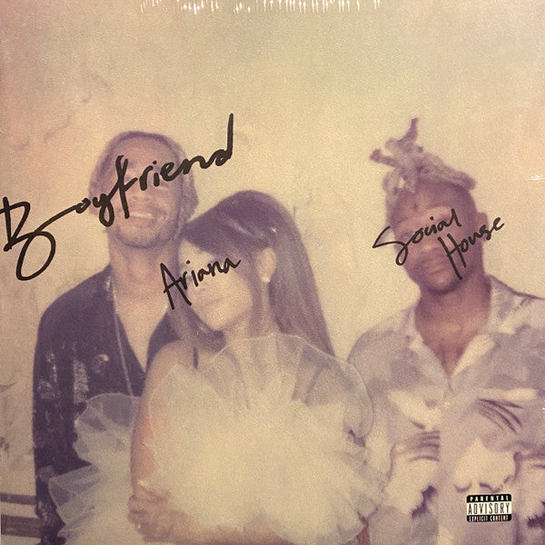 Ariana Grande & Social House : Boyfriend (12", Single, Ltd, Cle)