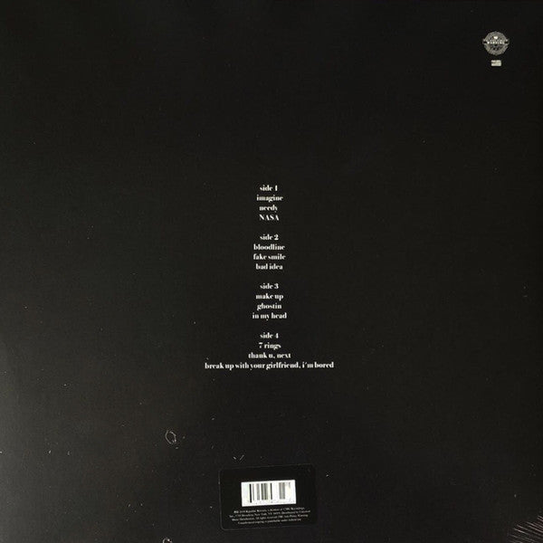 Ariana Grande : Thank U, Next (2xLP, Album, RE, Pin)