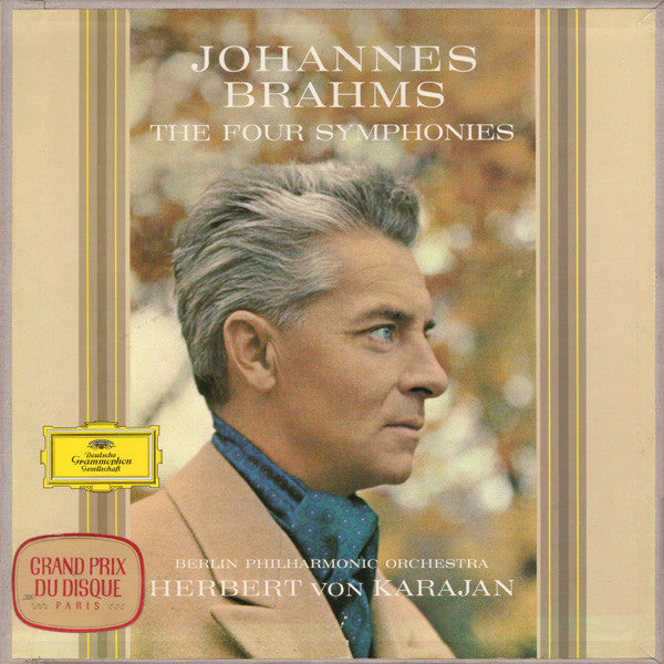 Johannes Brahms - Berlin Philharmonic Orchestra*, Herbert von Karajan : The Four Symphonies (Box + 4xLP)